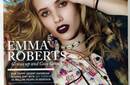 Emma Roberts en la portada de de la revista 'Foam'