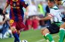 Los gestos de Lionel Messi ante el Panathinaikos no son apreciados por el defensa Boumsong