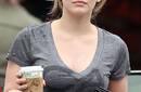 Hilary Duff camino a sus clases de pilates