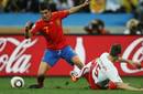 El español David Villa:Suiza nos sorprendió