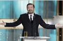 Ricky Gervais rechazado por los Golden Globe