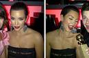 Kim Kardashian y los chicos de 'Glee' se divierten juntos tras los Globos de Oro 2011