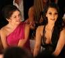 Selena Gomez junto a Kim Kardashian en un desfile de modas