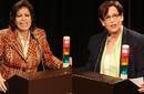 ¿Quién ganará el debate entre Lourdes Flores y Susana Villarán?