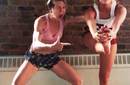 Lady Gaga en clases de Yoga