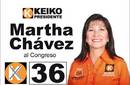 Keiko Fujimori: Martha Chavez al Congreso