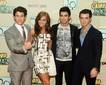 Los Jonas Brothers en la Premier de Camp Rock 2