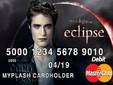 Twilight: Robert Pattinson y Kristen Stewart en tarjetas de crédito MasterCard