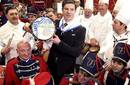 Xabi Alonso recibe el Tambor de oro en San Sebastián