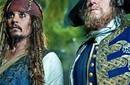 Johnny Depp y Geoffrey Rush en nueva imagen de Piratas del Caribe 4