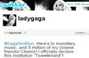 Lady Gaga supera los 5 millones de seguidores en su Twitter