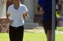 Demi Lovato sale a correr con su entrenador personal