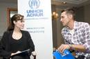 Angelina Jolie rindió homenaje a los refugiados del mundo