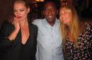 Foto: Kate Moss y Pelé se encuentran en una fiesta