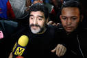Diego Maradona ya está en Venezuela