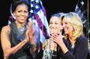 Sarah Jessica Parker ayuda a Michelle Obama en campaña demócrata