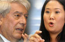 Vargas Llosa y Keiko Fujimori