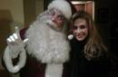 Aracely Arámbula muestra su foto con Santa Claus en Twitter