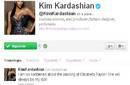 Kim Kardashian lamenta la muerte de Elizabeth Taylor en Twitter