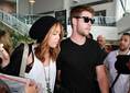 Miley Cyrus demuestra estar muy enamorada de Liam Hemsworth