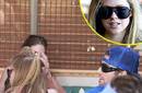 Avril Lavigne y su novio Brody Jenner almuerzan juntos comida Italiana