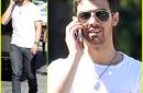 Joe Jonas en California esta tarde