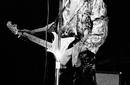 Jimi Hendrix en una exposición sobre su vida en Londres