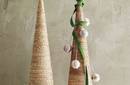 Cómo hacer un árbol de Navidad con hilo de yute