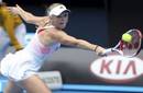 Abierto de Australia: Wozniacki sale adelante