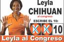 Leyla Chihuán: Candidata al Congreso con el 10 en Fuerza 2011