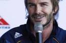 David Beckham en Australia para gira promocional