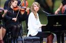Taylor Swift cantó en el Central Park