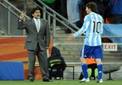 Messi lamenta la partida de Maradona de la selección de Argentina