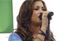 Demi Lovato se presentó en San Diego ayer