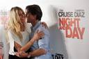Cameron Diaz no se puso nerviosa besando a Tom Cruise