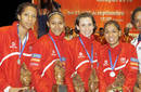 Jugadoras de la selección de voley arrasaron en el cuadro de honor del Final Four