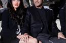 Megan Fox y Brian Austin Green juntos en la pasarela de Milán