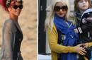Rihanna y Christina Aguilera celebran un año nuevo diferente