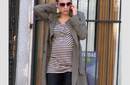Leonor Watling disfruta su embarazo por las calles de Madrid