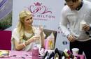 Paris Hilton presentó línea de zapatos en México