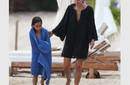 Courteney Cox de vacaciones con su hija