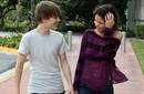 Justin Bieber y Selena Gomez en un alegre paseo en Miami Beach