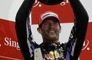 Mark Webber, satisfecho con el tercer puesto en el Gran Premio F1 de Singapur