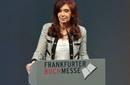 Cristina Kirchner inauguró el martes la Feria del Libro de Fráncfort
