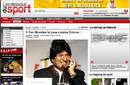 Evo Morales juega exactamente como Zidane