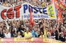 Francia: Sarkozy toca fondo en las encuestas en vísperas de la huelga general reconducible