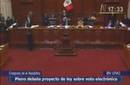 Voto electrónico es aprobado por el Congreso: Imágenes