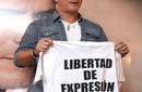 Alejandro Sanz llevó camiseta con lema 'Libertad de expresión'