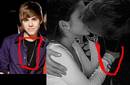 Foto: Justin Bieber y Selena Gomez se besan