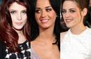 Kristen Stewart, Katy Perry y Ashley Greene sin maquillaje y con novio